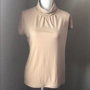 NY&C short sleeve turtleneck top sz Medium